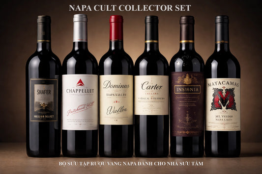 NAPA CULT COLLECTOR SET - 6 (750ML) BOTTLES